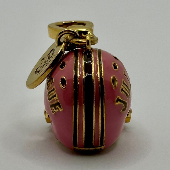 Juicy Couture Football Helmet Retired Charm 2009 Limited  Juicy Couture Pink Football Helmet Charm – Limited Edition, 100% Authentic